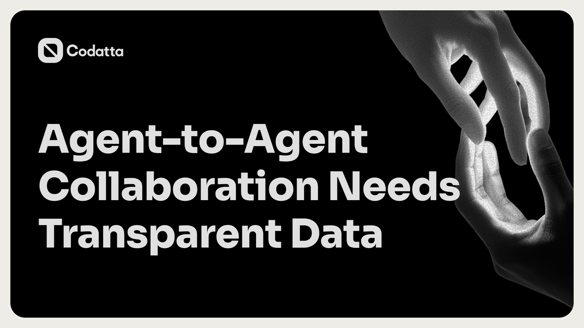 Agent-to-Agent Collaboration Needs Transparent Data