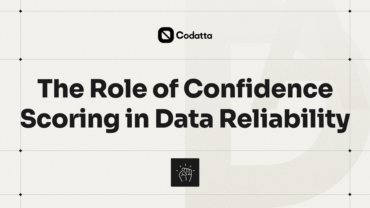 The Role of Confidence Scoring in Data Reliability