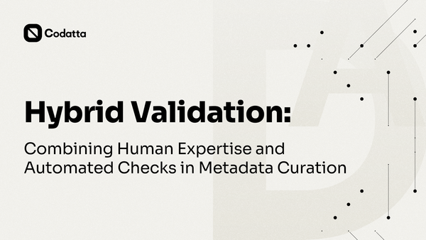 Hybrid Validation: Combining Human Expertise and Automated Checks in Metadata Curation