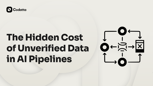 The Hidden Cost of Unverified Data in AI Pipelines